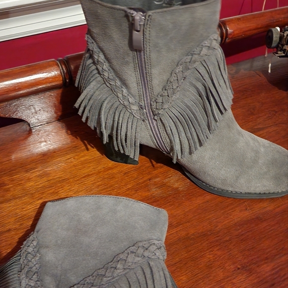 Sbicca Vintage Collection Leather Booties size 10 - Picture 2 of 6